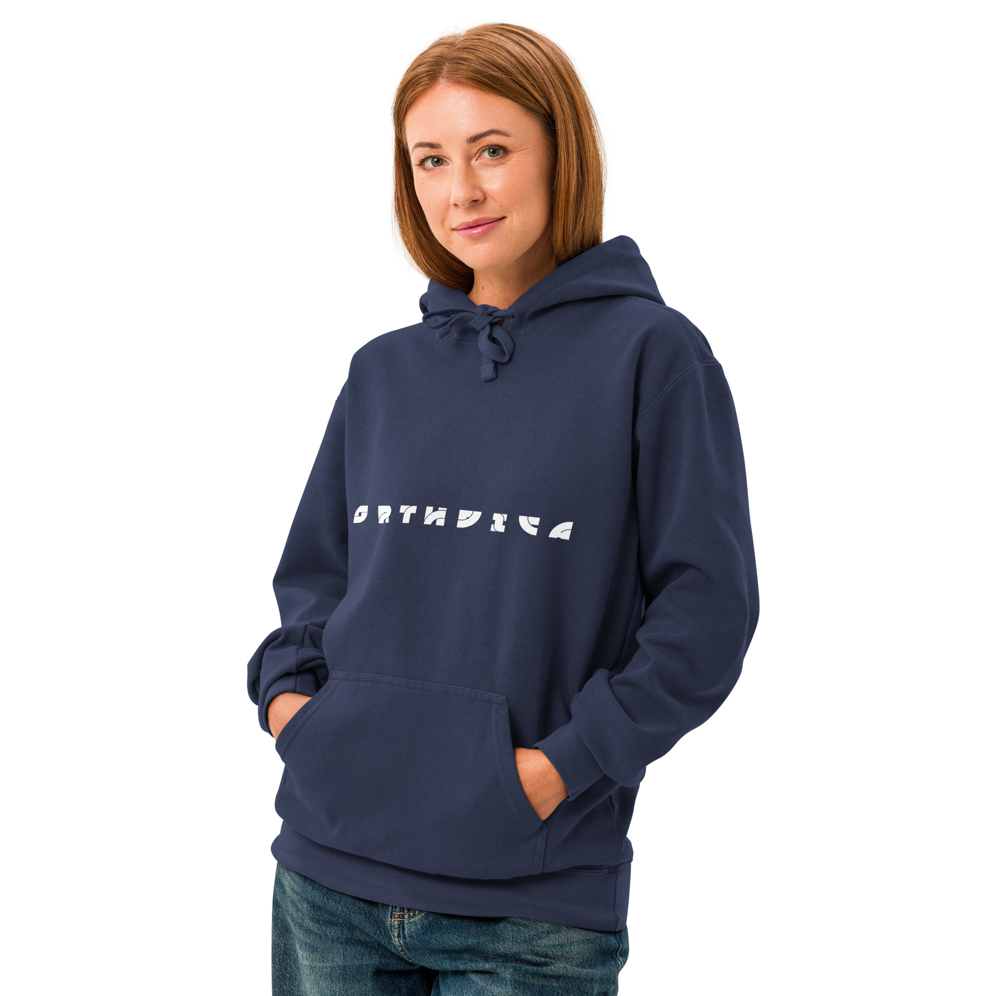 Northdica Unisex garment-dyed hoodie